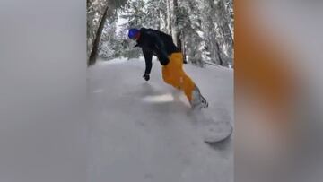 El video de snowboard que revoluciona las redes sociales