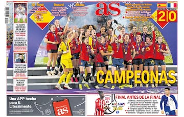 Las portadas de AS de febrero