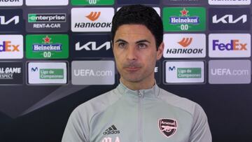 Arteta: "Emery les ha traído mucha experiencia en esta competición"