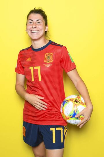 Lucía García, jugadora de España.