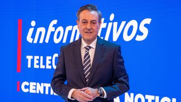 MADRID, SPAIN - JANUARY 12: Jose Ribagorda poses during the presentation of the new Informativos Telecinco, on January 12, 2024, in Madrid, Spain. (Photo By Jose Oliva/Europa Press via Getty Images)