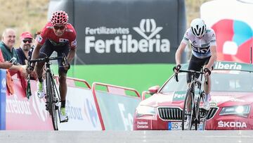 Cioni: "Froome quiso cruzar de la mano con Nairo en Aitana"