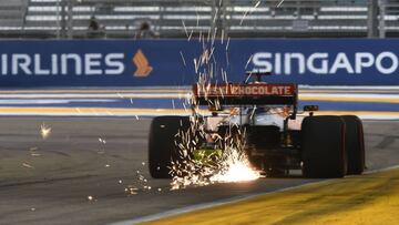 Carlos Sainz (McLaren MCL34). Singapur, F1 2019.