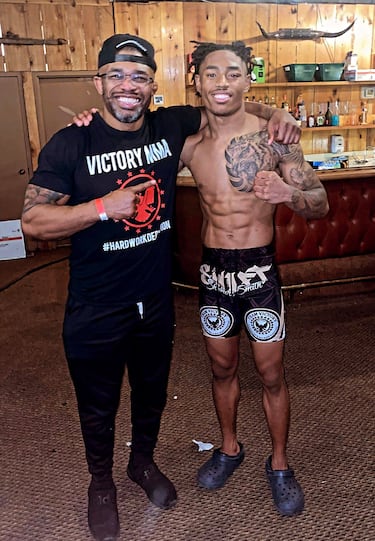 Who’s the second father-son duo in the history of the UFC organization?