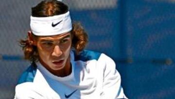 <b>A POR EL UNO. </b>Nadal ojea el número uno en el reino de la pista dura.