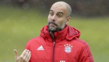 Guardiola, con el Bayern.