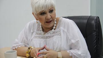 'La Gorda' Fabiola, humorista.