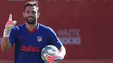 Antonio Adán deja el Atlético de Madrid.
