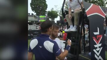 El tenista menos querido de la ATP protagoniza otro escándalo: “Mírame, cerdito; eres una mier...”