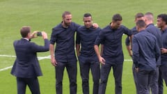 Solo podía hacerlo él: Cristiano convence a todos para hacerse una foto... y posa así