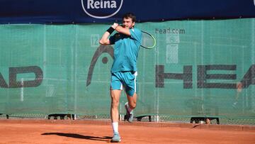 Pedro Mart&iacute;nez, en el Challenger de Villena.