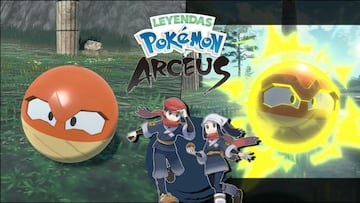 Leyendas Pokémon Arceus: Voltorb de Hisui y de Kanto, ¿en qué se diferencian?