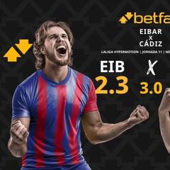 SD Eibar vs. Cádiz CF: horario, dónde ver, pronósticos y clasificación