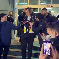 Caglar Soyuncu llegó a Estambul