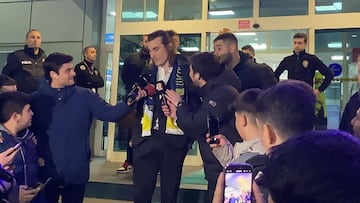 Caglar Soyuncu llegó a Estambul