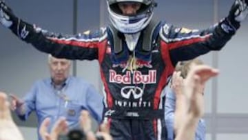 <b>IMPARABLE. </b>Nadie ha podido plantar cara a Vettel en este 2011.