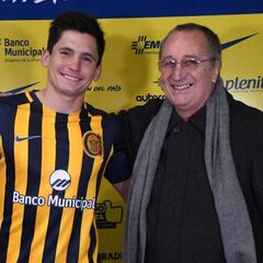 Parot, en Rosario Central: "El fútbol argentino es más físico"