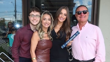 Esposa de Eduardo Vargas se titula de médico en Brasil y adelantan el próximo paso en su carrera