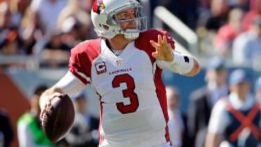 El quarterback de los Cardinals, Carson Palmer.