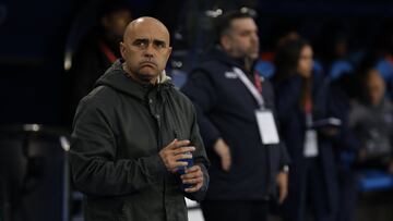 Óscar Gilsanz valoró en sala de prensa el partido ante el Tenerife.