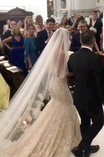 El delantero del Real Madrid Alvaro Morata contrajo matrimonio este s¨¢bado con la italiana Alice Campello en la iglesia del Redentor en la isla de La Giudecca, en Venecia, a la boda asistieron compa?eros suyos del equipo blanco como Isco Alarc¨®n o Nacho Fern¨¢ndez.