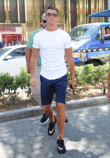 Cristiano se va de compras y revoluciona Beverly Hills