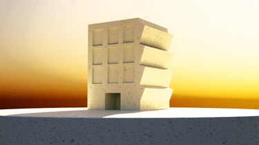 Paredes en zigzag: una posible solución para reducir el calor en el interior de los edificios