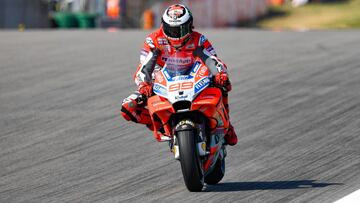 Lorenzo en Sachsenring.