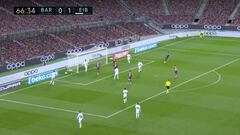 Reapareció y salvó al Barça: así fue el gol de Dembélé