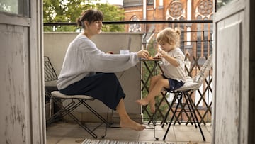 Pantalla de privacidad para el balcón de AXT Shade en Amazon