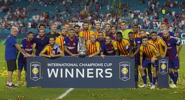 Barcelona win the 2017 International Champions Cup.
