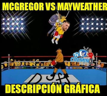 Los 20 mejores memes de la victoria de Mayweather sobre McGregor