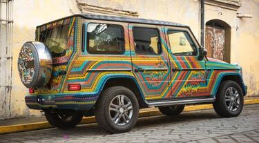 Esta Mercedes-Benz Clase G es una verdadera obra de arte mexicana