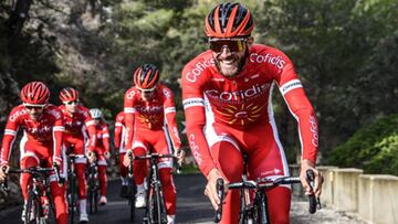 El equipo Cofidis en acción.