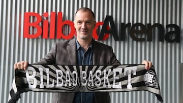 28/11/17 ENTREVISTA l nuevo t&Atilde;&copy;cnico del Bilbao Basket Veljko Mrsic