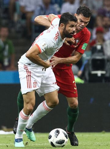 La crónica del España vs Portugal en imágenes