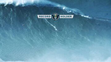 Rodrigo Koxa rompe el récord del mundo de la ola más grande jamás surfeada
