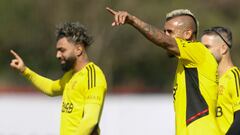 Arturo Vidal apunta al debut