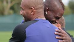 Maicon ya se entrena para ir con los 'citizens' al Bernab¨¦u