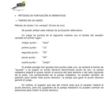 El 'Punto de Oro', el gran cambio del World Padel Tour 2020