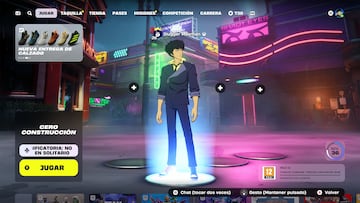 fortnite lobby sala espera cowboy bebop spike spiegel