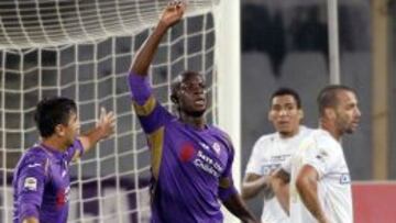 Khouma Babacar fue la gran figura de la Fiorentina, anotando un doblete.