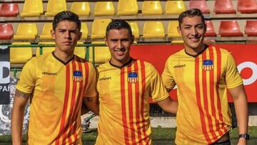 Gerson Reyes, David Miranda y Diego Garc&iacute;a fueron presentados como nuevos futbolistas del UE Sant Andreu de la tercera divisi&oacute;n de Espa&ntilde;a.
