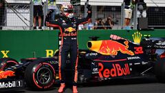 Mad Max (Red Bull RB15), autor de la pole en el GP de Hungr&iacute;a de F1 2019. 