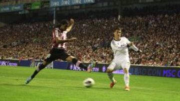 UN JUGADOR COMO UNA CATEDRAL. Cristiano fue una pesadilla para Ramalho y para todo el Athletic. Dos goles y una asistencia del crack enmudecieron San Mamés.