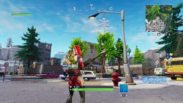 Destruye los adornos de copo de nieve en Fortnite - Desafío de 14 días