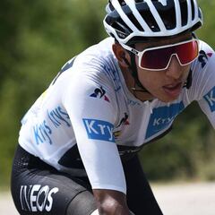 El fuerte ataque de Egan que le da el liderato del Tour