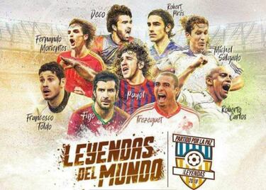 Ex figuras del Real Madrid y Barcelona jugar¨¢n en Honduras