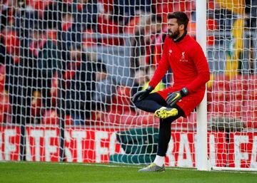 Liverpool's Alisson.