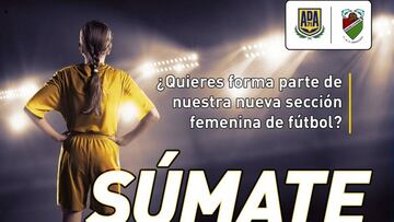 El Alcorc&oacute;n se suma al f&uacute;tbol femenino.